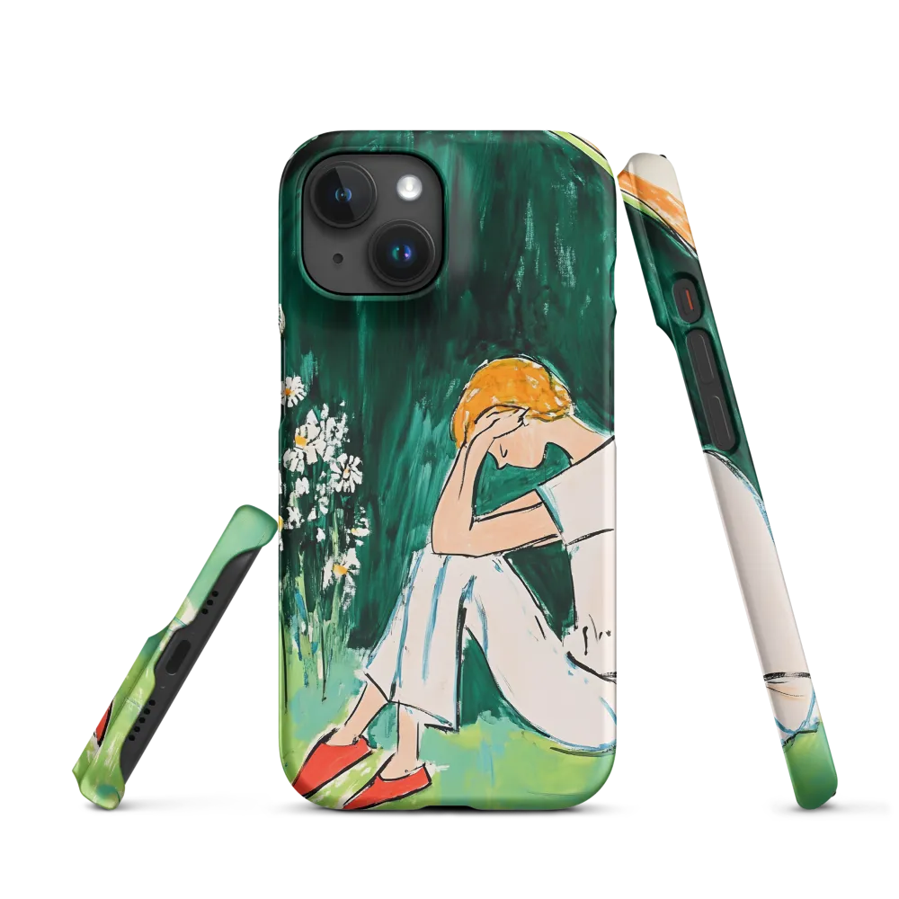 Silent Sorrow | Phone Case |  15 | Snap Case | Matte