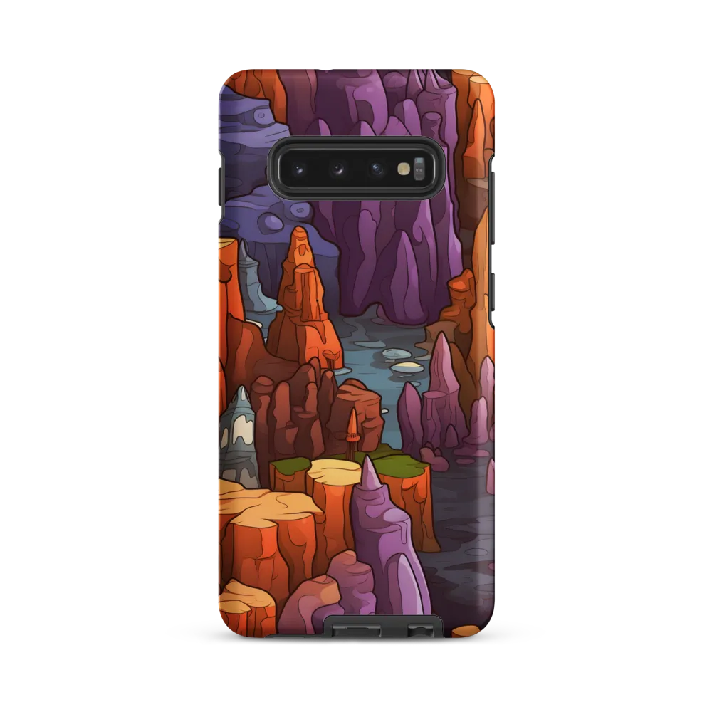 Vibrant Rockscape: A Digital Odyssey