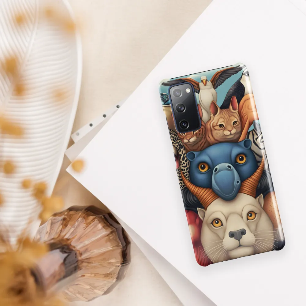 Harmonious Echoes of Wildlife | Phone Case |  S20 FE | Snap Case | Glossy