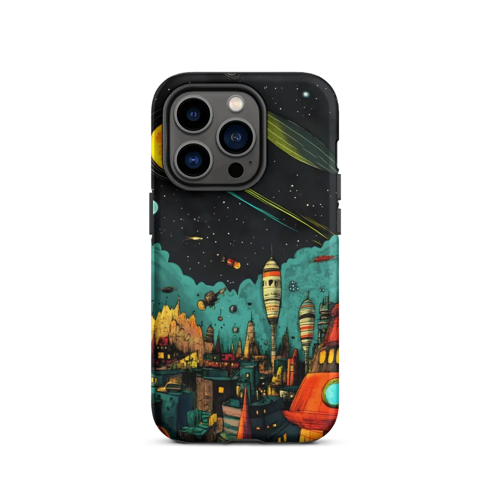 Galactic Cityscape: A Journey Through Imagination