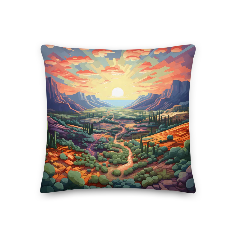 Serenity at Dusk | Pillow | 18″×18″