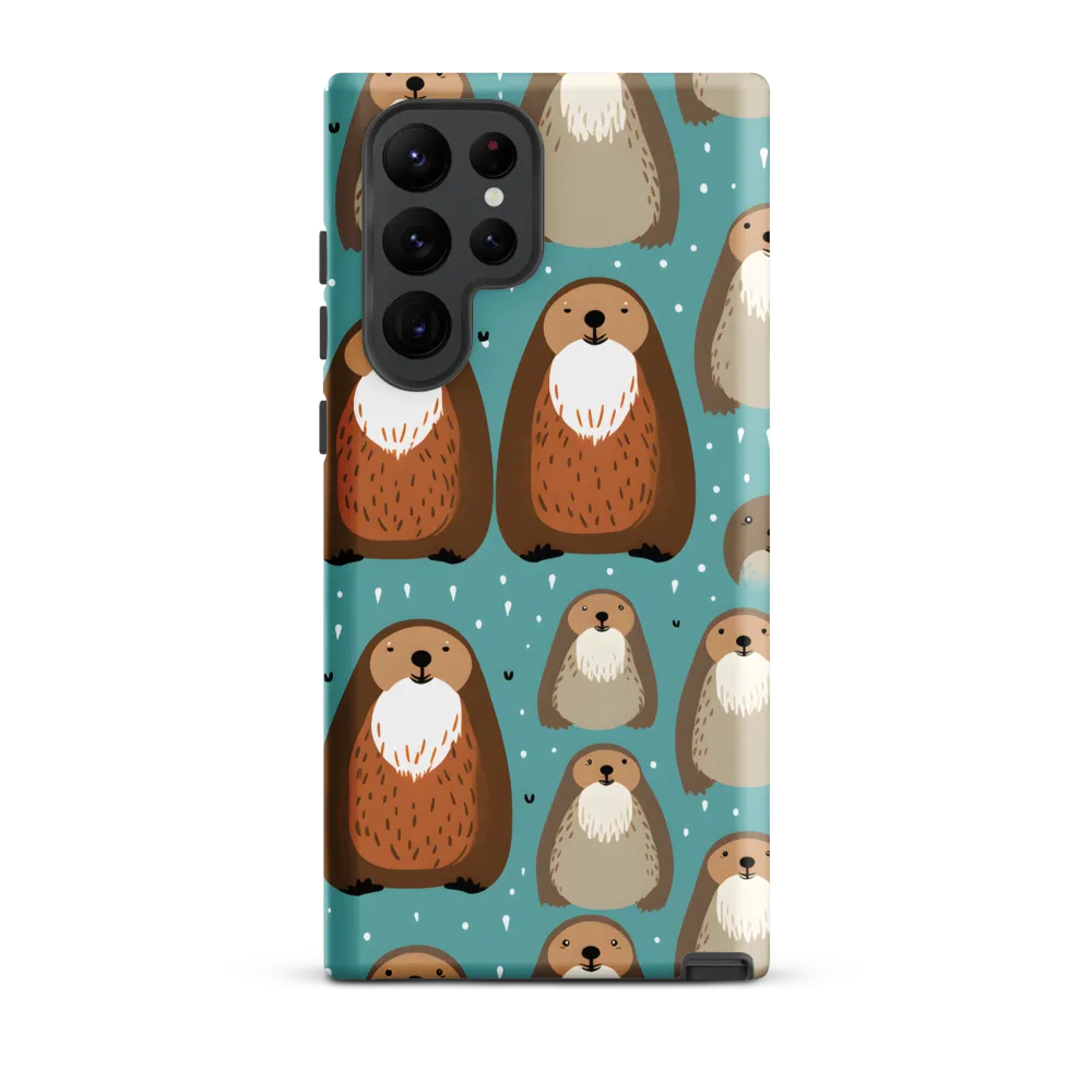 Whimsical Otter Pattern