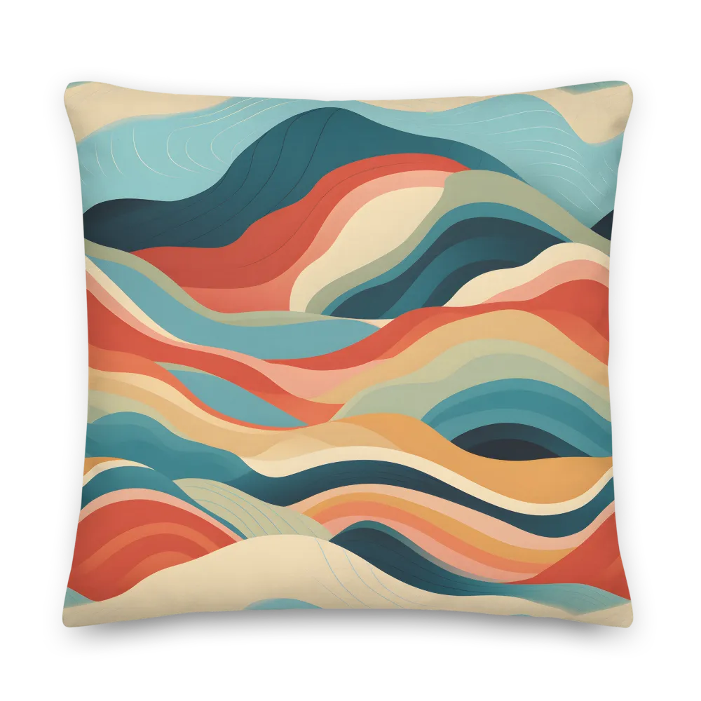 Waves of Tranquility | Pillow | 22″×22″