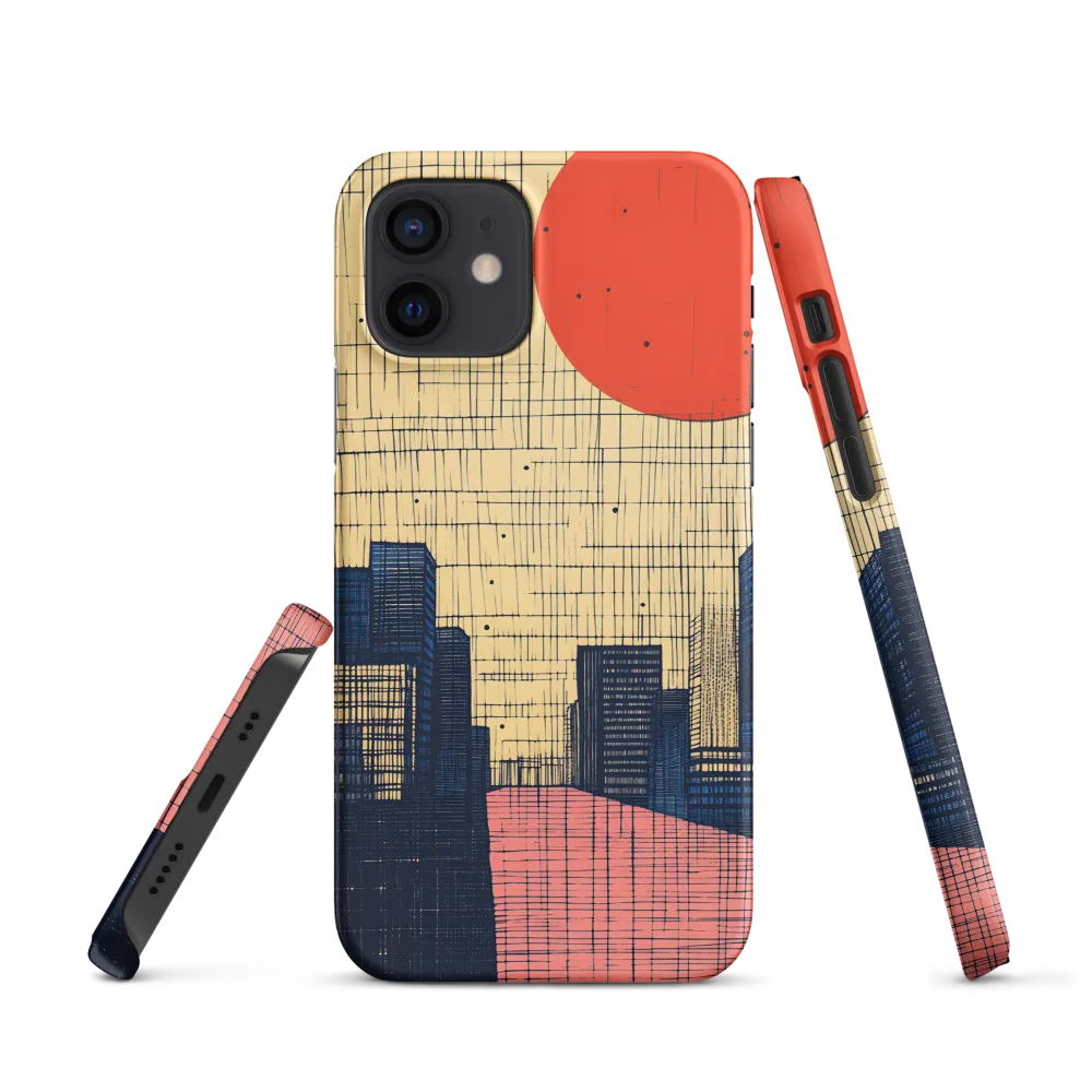 Urban Echoes: A Minimalist Cityscape