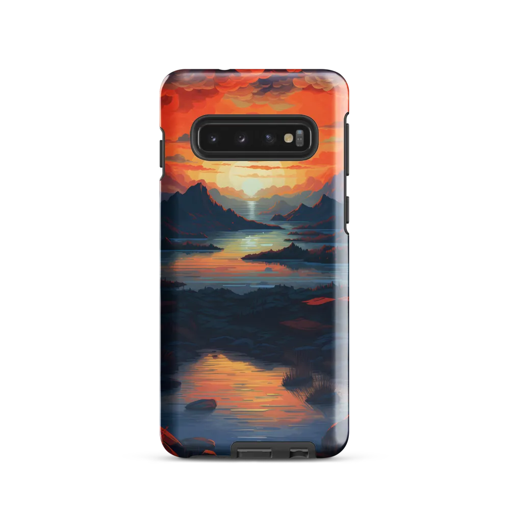 Ethereal Evening: A Digital Dusk
