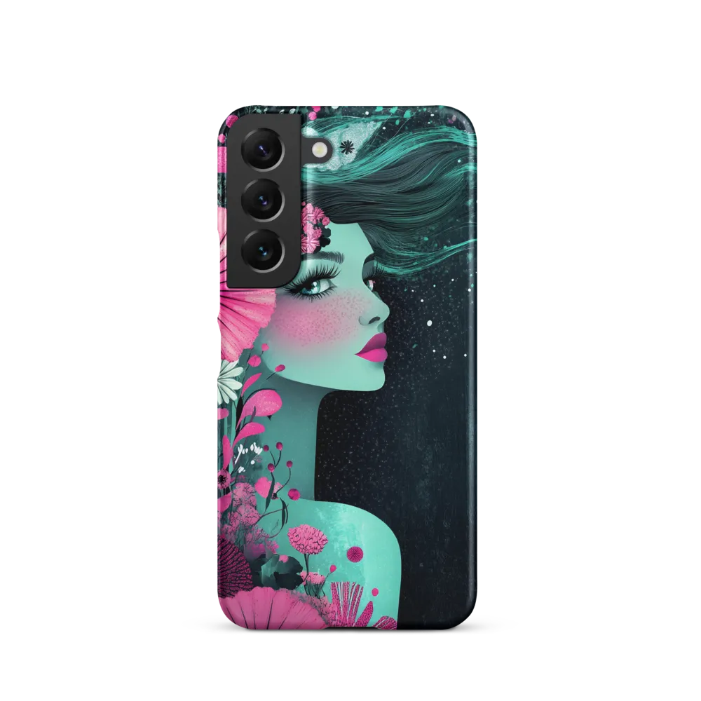 Floral Harmony: Portrait of Serenity