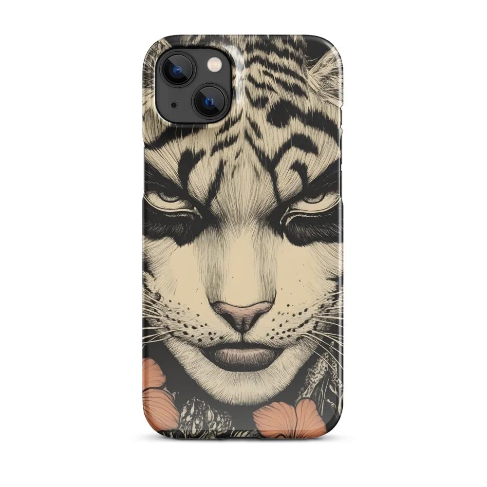 Feline Majesty: The Human-Leopard Connection | Phone Case |  14 Plus | Snap Case | Glossy