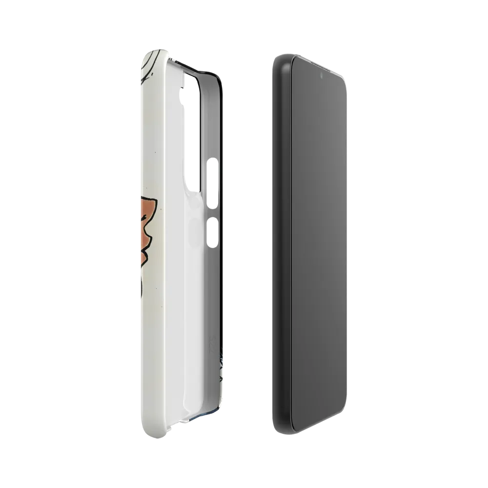Whispers of Contemplation | Phone Case |  S22 | Snap Case | Matte