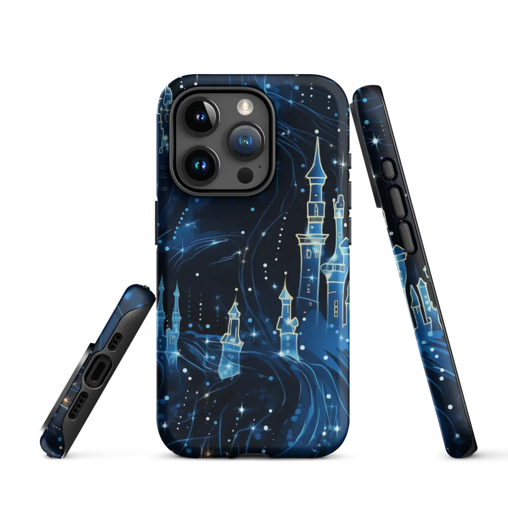 Dreamy Castles in a Starry Sky | Phone Case |  15 Pro | Tough Case | Matte