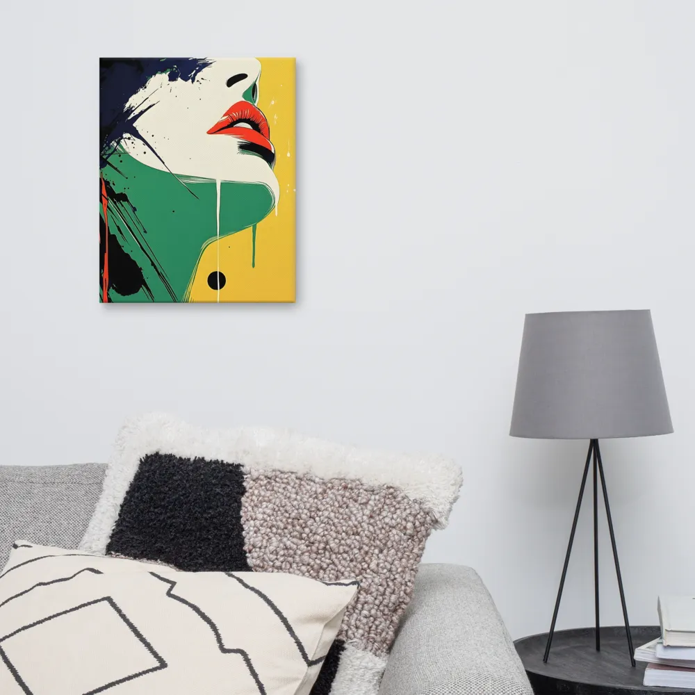 Bold Reflections: A Pop Art Portrait
