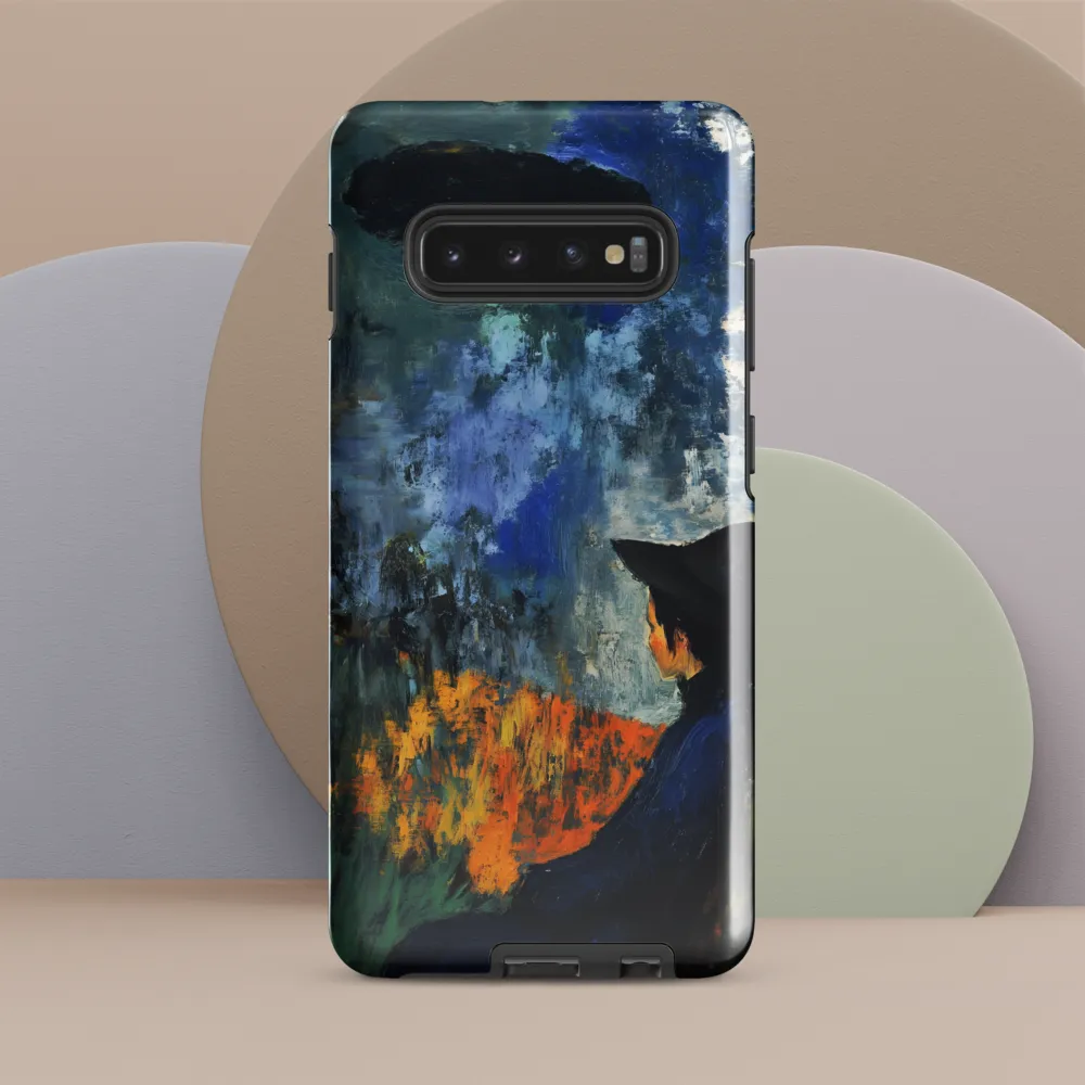 Contemplation Under the Void | Phone Case |  S10 Plus | Tough Case | Glossy