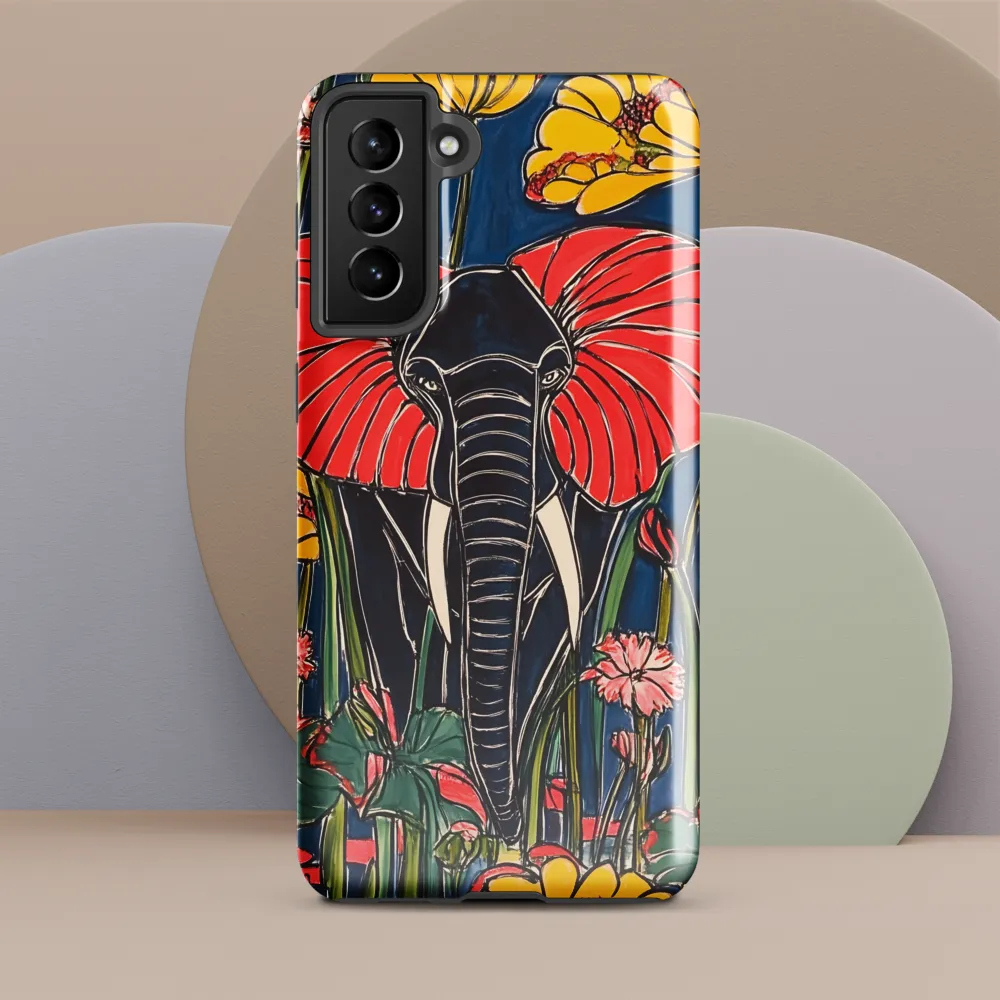 Elephant in Bloom