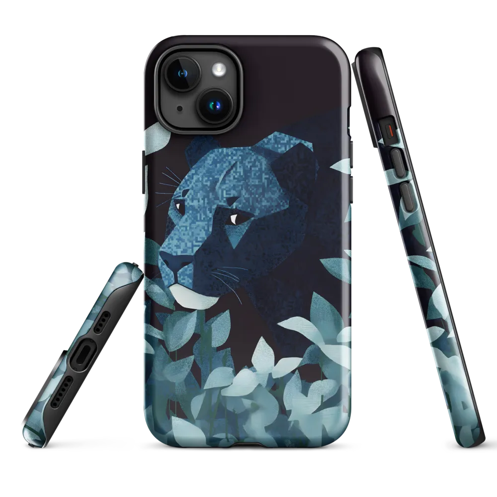 Lurking Blue: The Panther's Gaze
