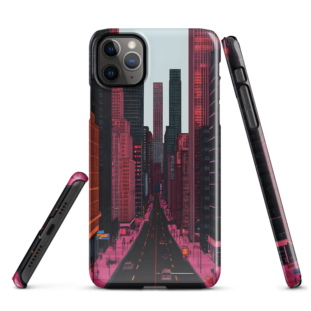 Urban Dreamscape: A Futuristic City | Phone Case |  11 Pro Max | Snap Case | Glossy