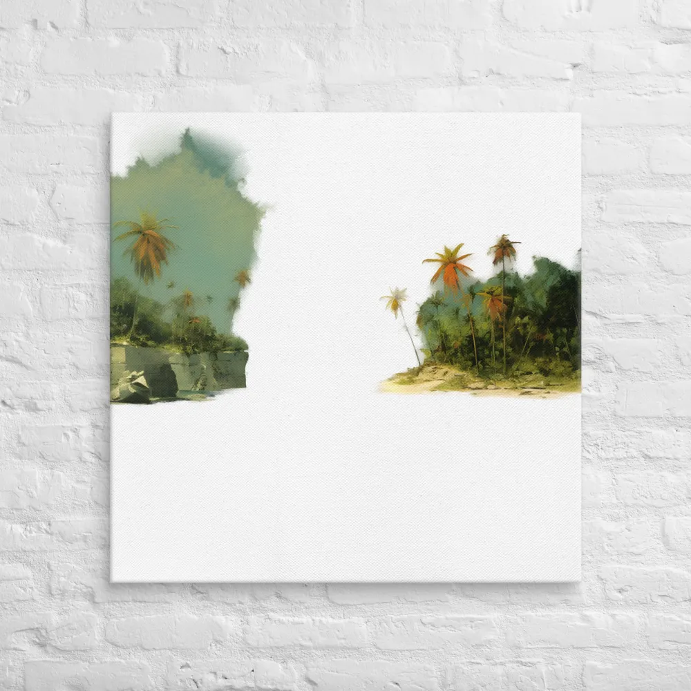 Tropical Tranquility | Canvas | 32″×32″