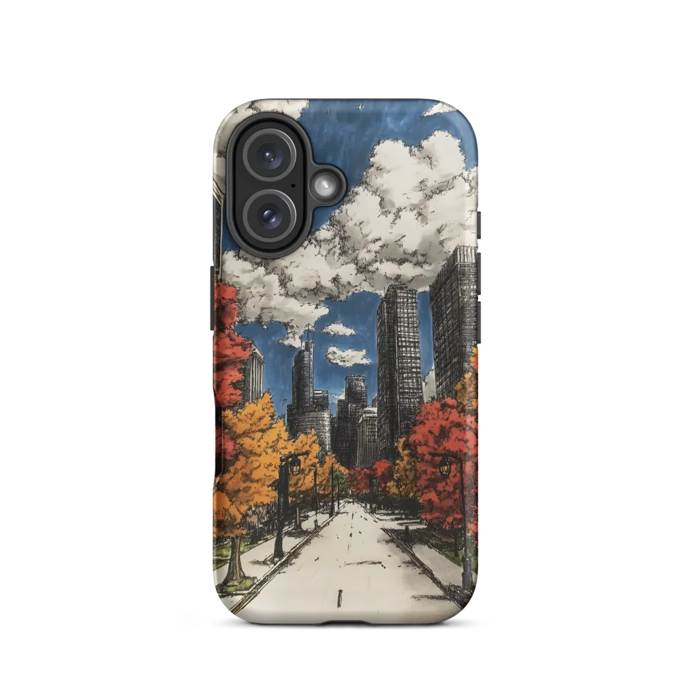 Autumn Serenity in the City | Phone Case