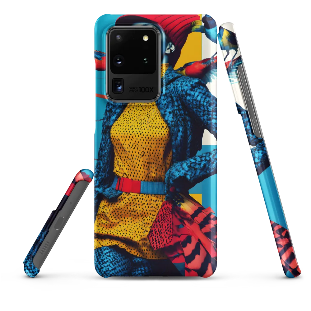 Vibrant Fusion of Nature and Fashion