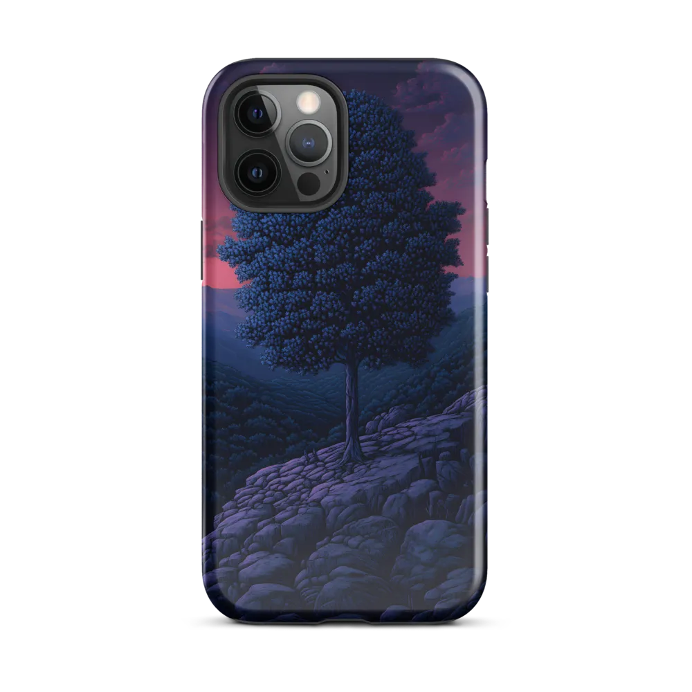 Solitary Sentinel: A Tree at Dusk