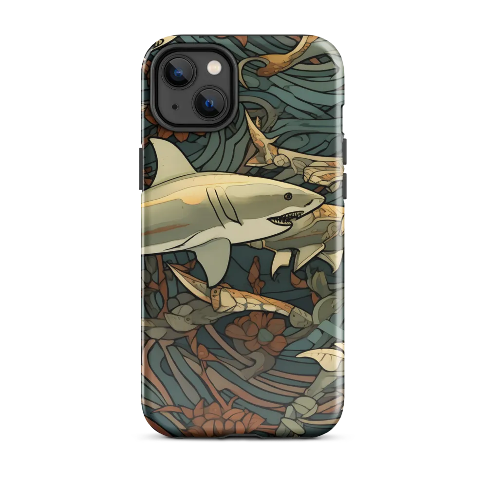 Dynamic Harmony of Sharks and Flora
