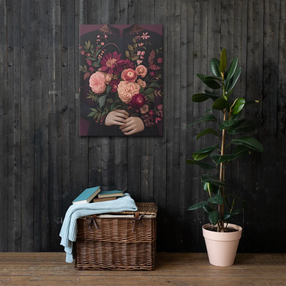 Botanical Elegance | Thin Canvas | 24″×32″