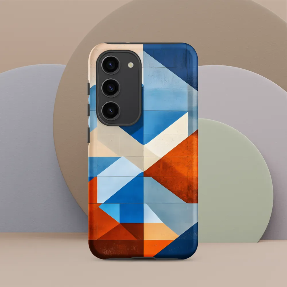 Geometric Harmony: A Vibrant Landscape