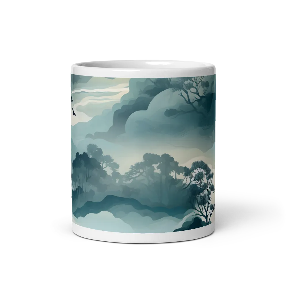 Whispers of the Mist | Mug with White inside | 11 oz