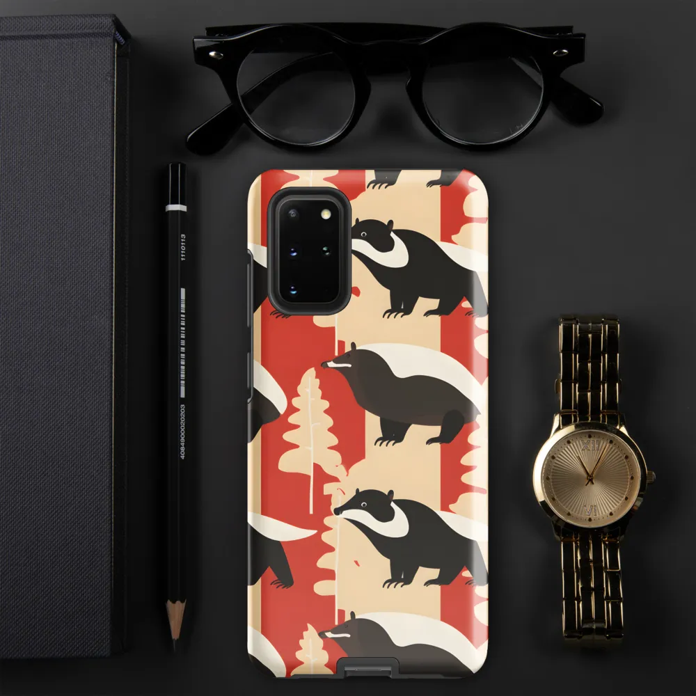 Wildlife Pattern: The Badger Tale