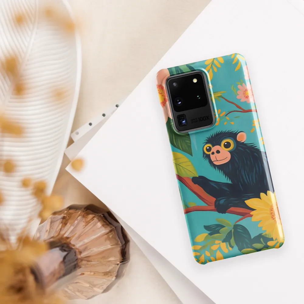 Joyful Encounter in a Floral Paradise