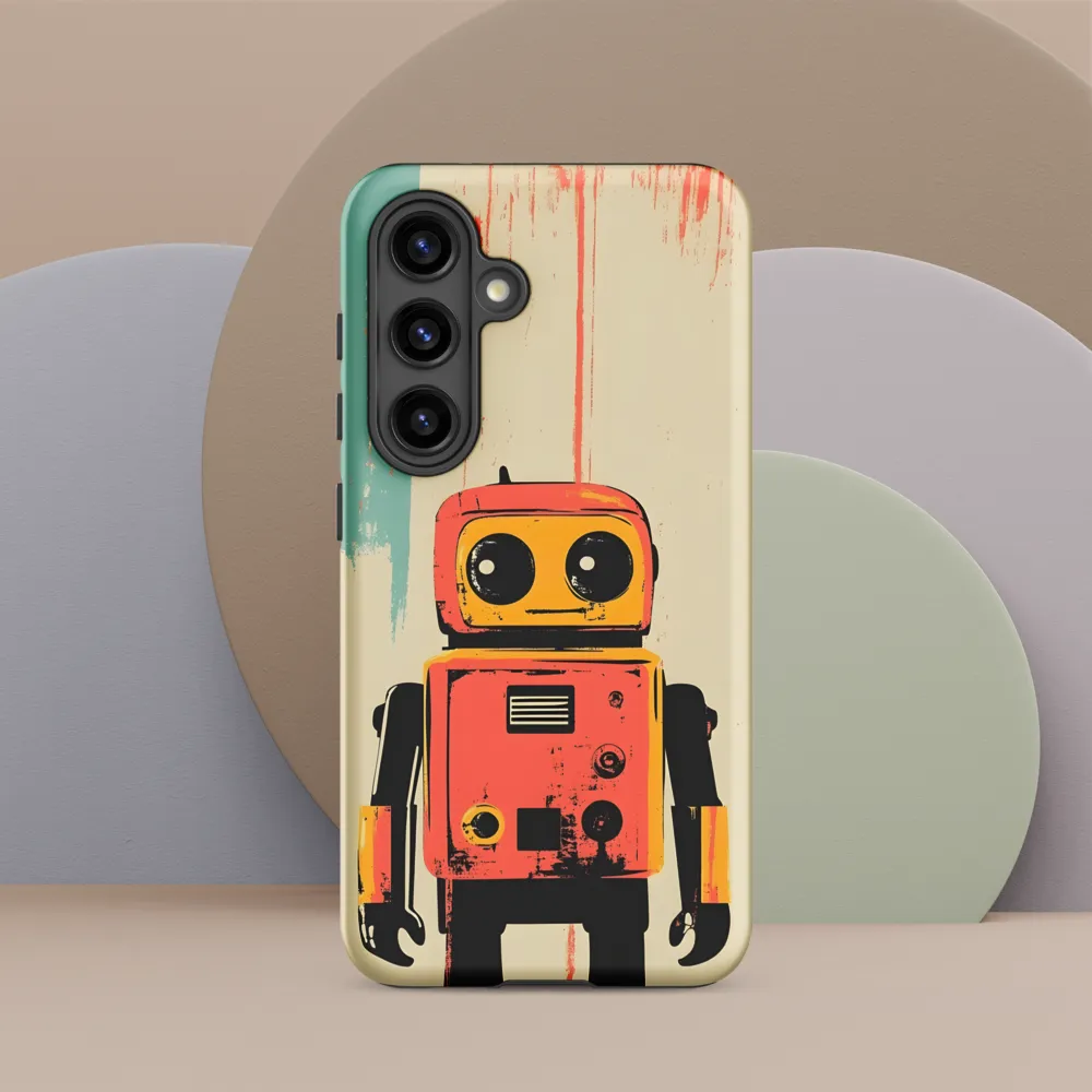 Retro Robot Charm