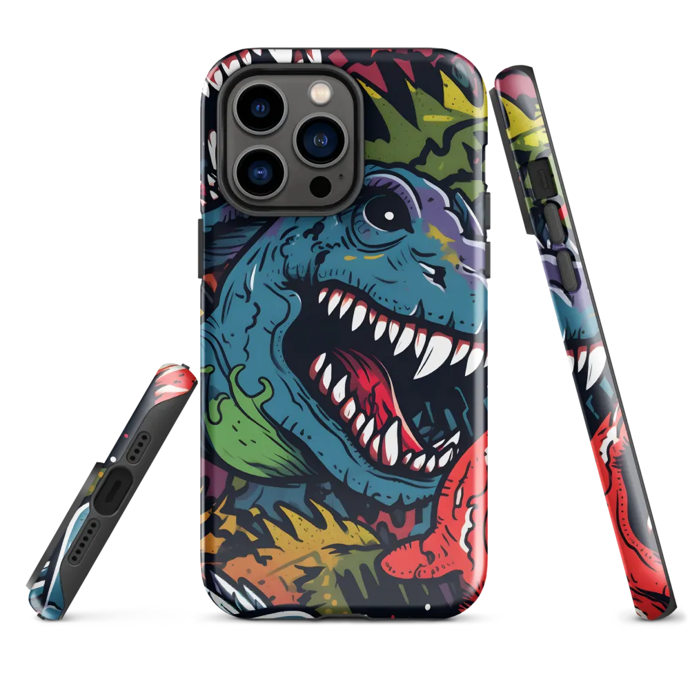 Dino Mania: A Colorful Frenzy