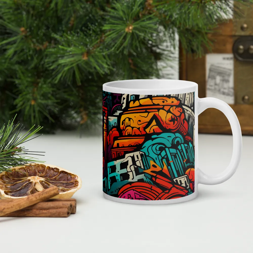 Vibrant Urban Surrealism | Mugs | Multiple Sizes & Colors