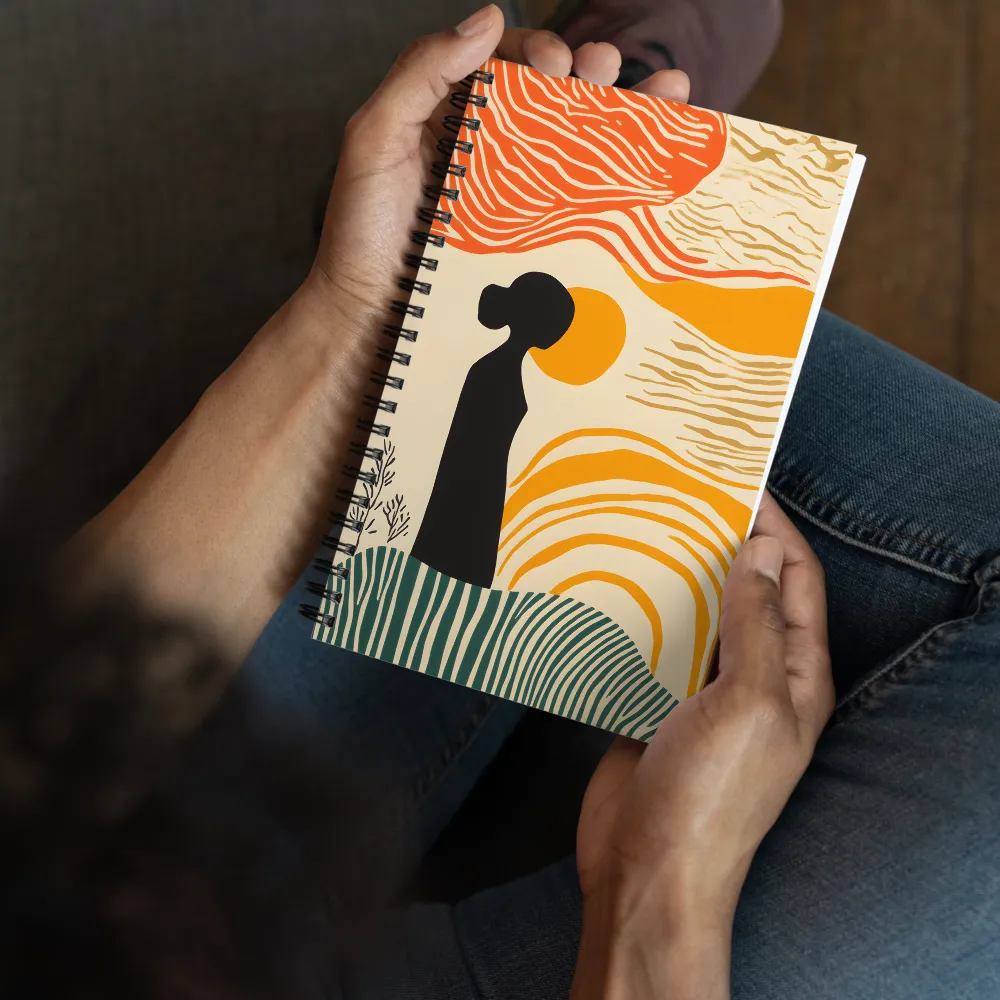 Contemplation in Color | Spiral Notebook