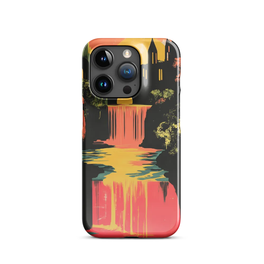 Elysian Echoes: A Surreal Reflections | Phone Case |  15 Pro | Snap Case | Glossy