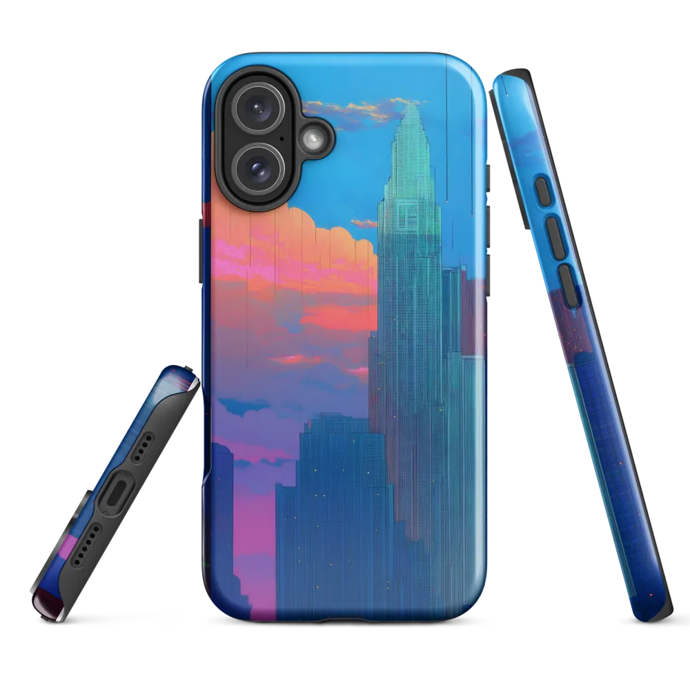 Twilight Reflections: A Digital Cityscape