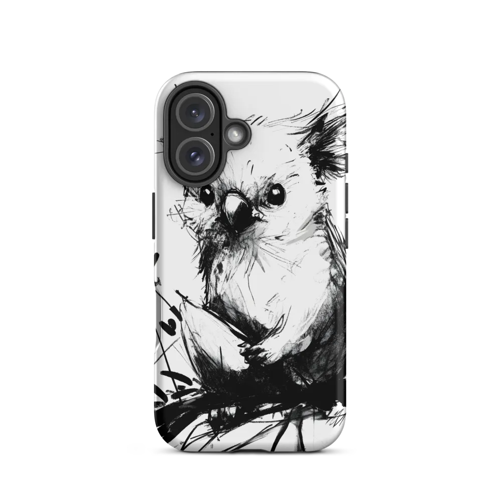 Whimsical Koala in Ink | Phone Case