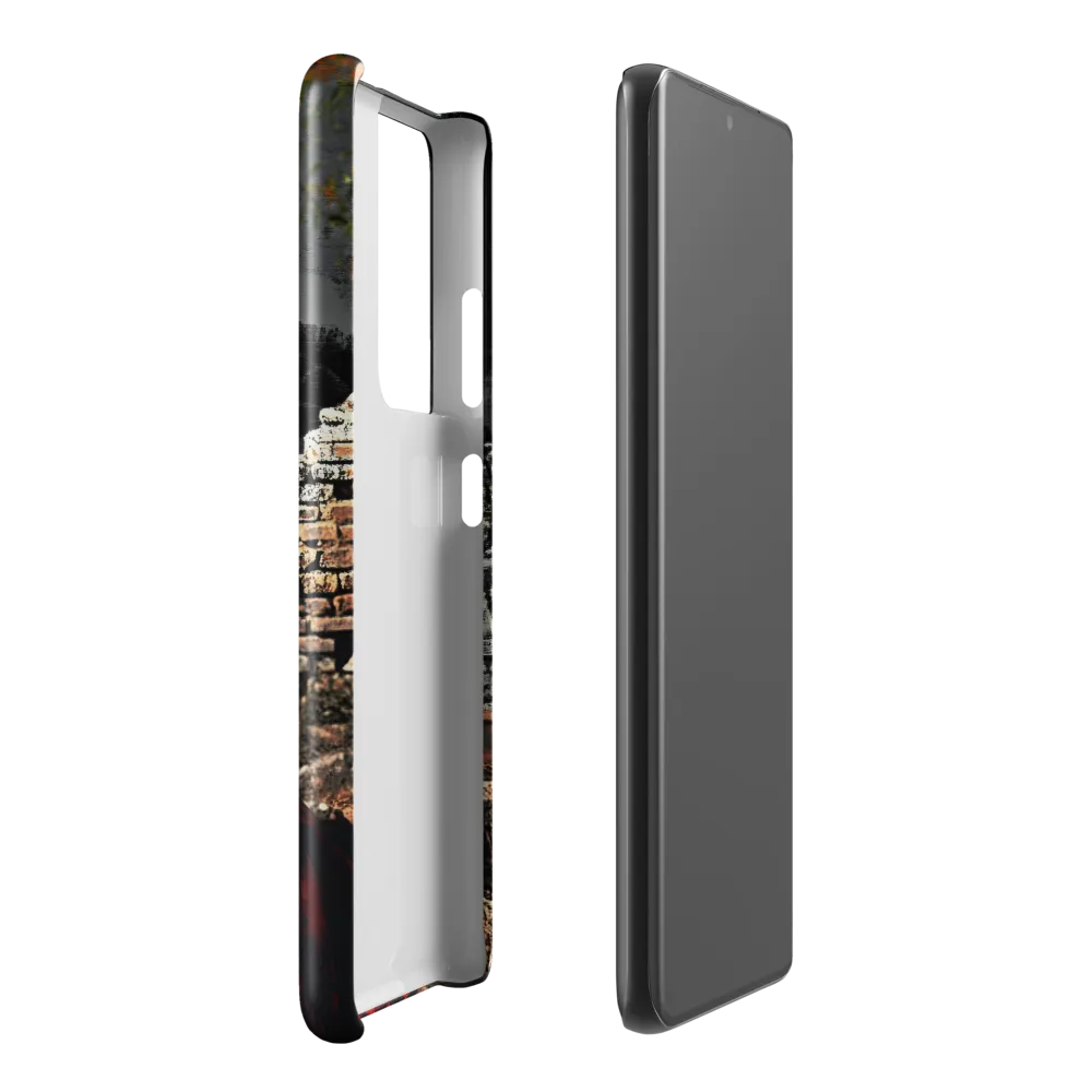 Elegance in Red | Phone Case |  S21 Ultra | Snap Case | Glossy