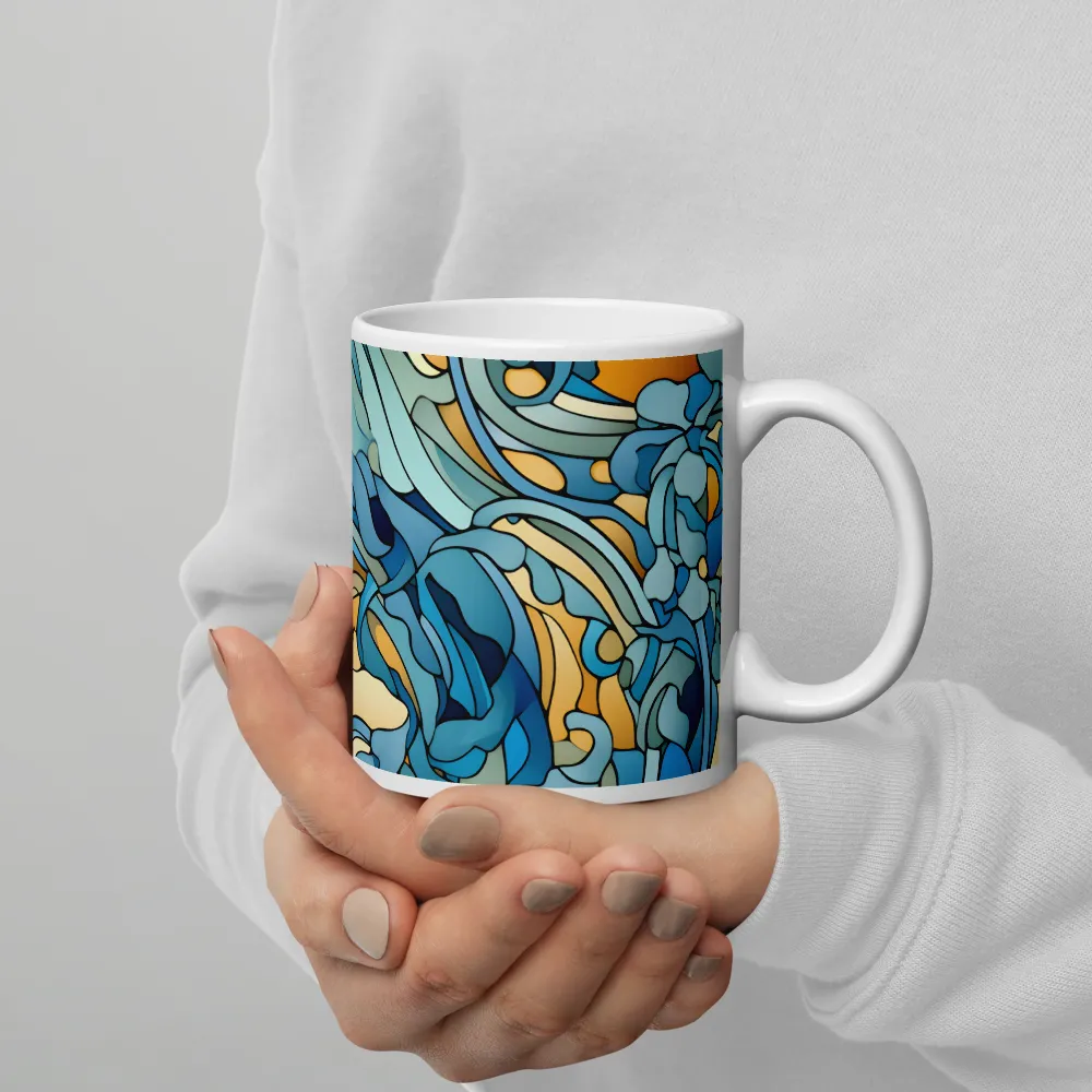 Dancing Waves of the Ocean | Mugs | Multiple Sizes & Colors