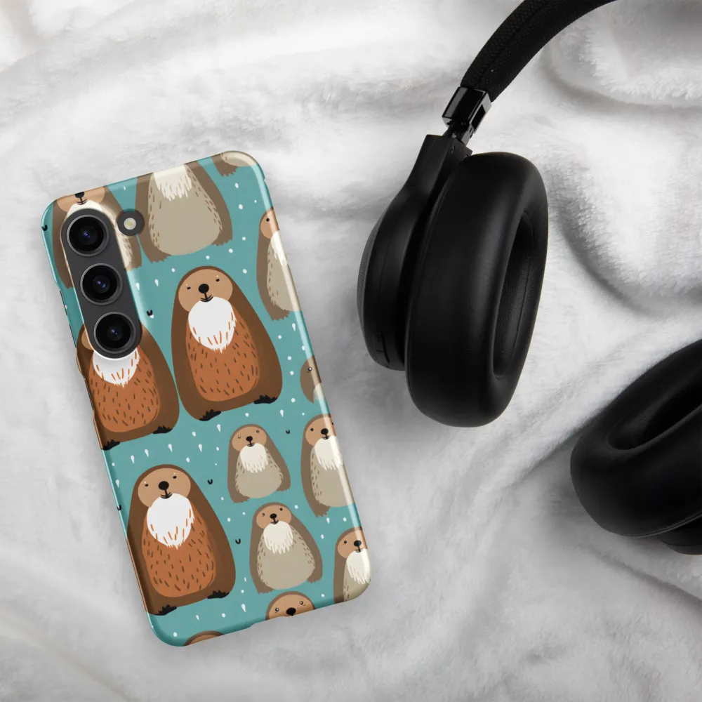 Whimsical Otter Pattern