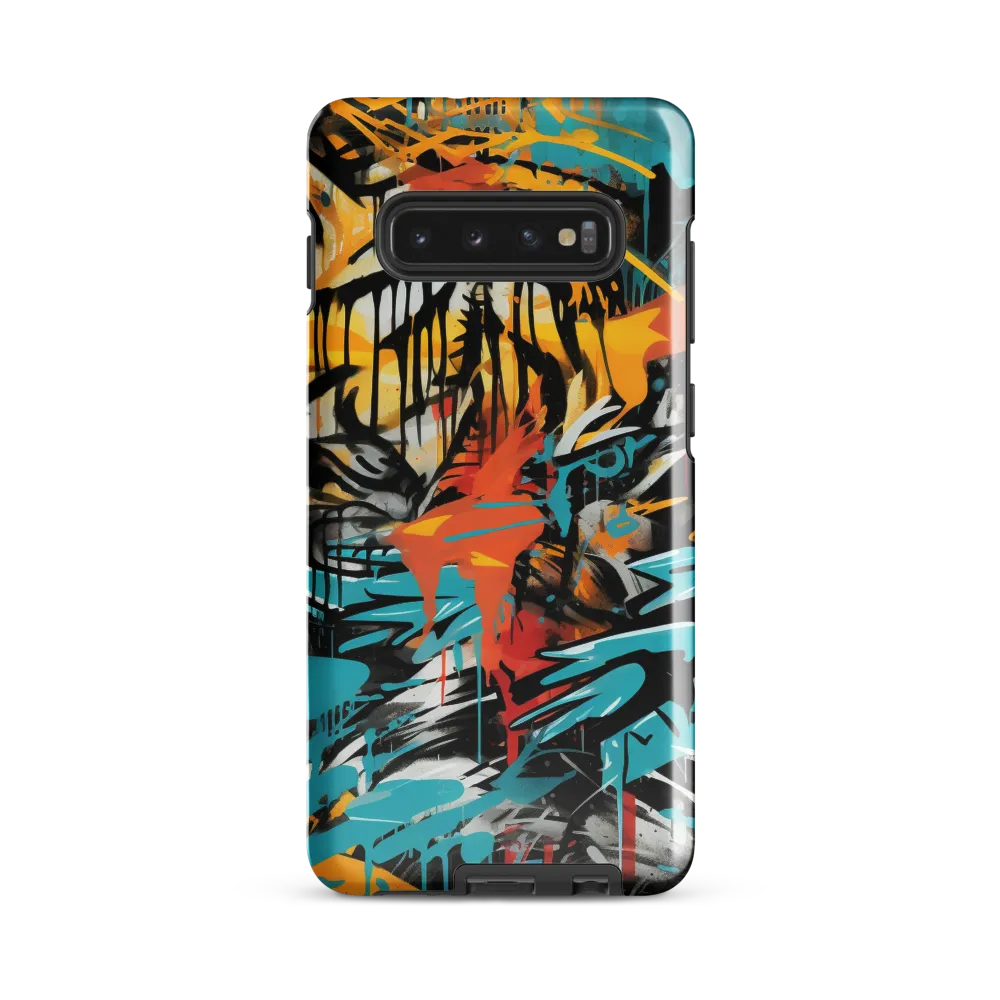 Dynamic Essence of the Tiger | Phone Case |  S10 Plus | Tough Case | Glossy