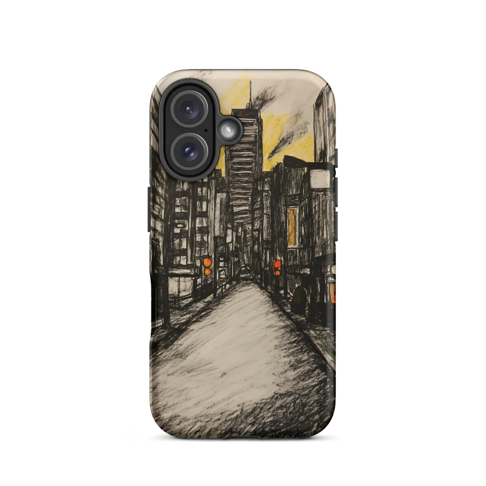 Cityscape of Solitude | Phone Case