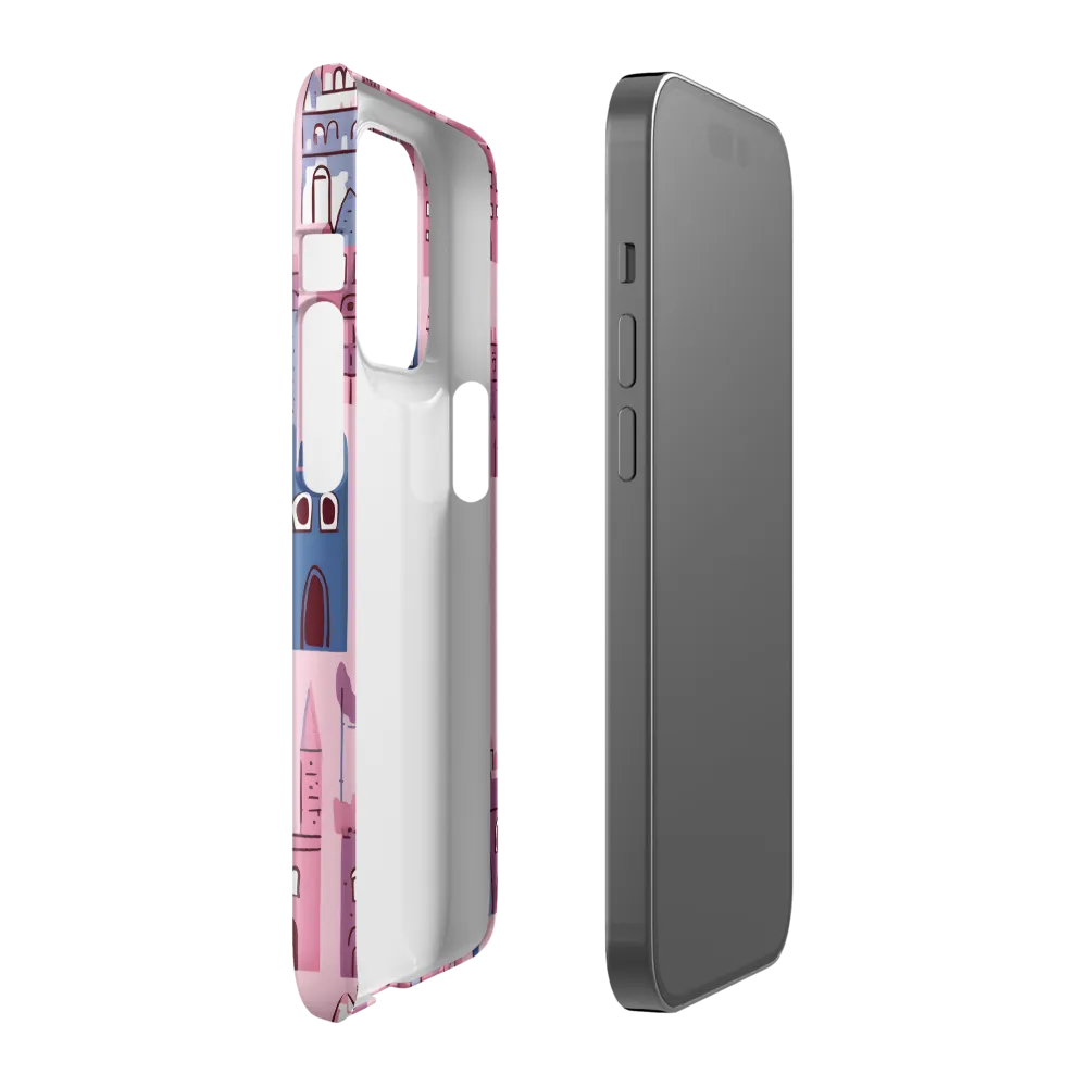 Whimsical Castles: A Playful Tapestry | Phone Case |  14 Pro | Snap Case | Glossy