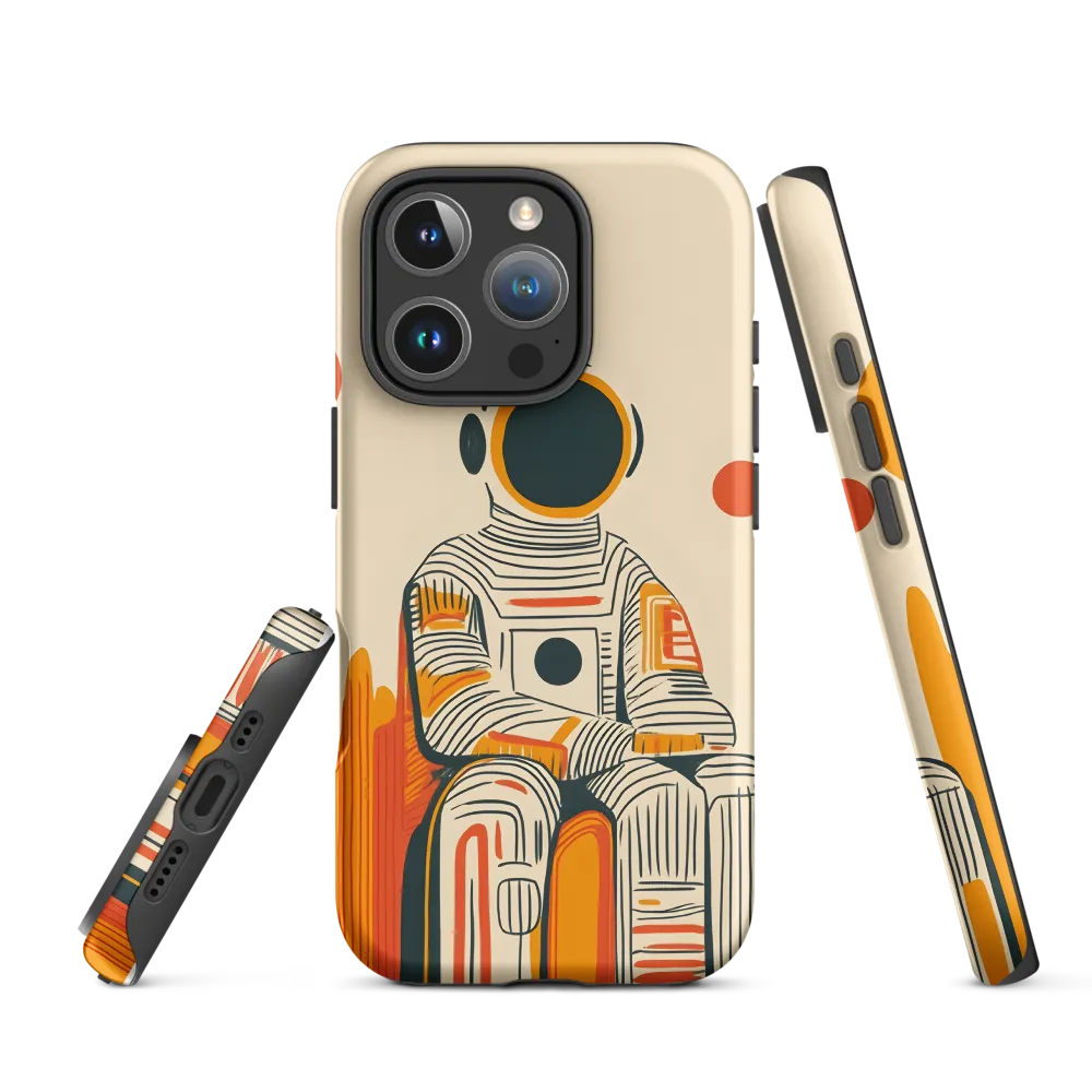 Contemplation of the Stars | Phone Case |  16 Pro | Tough Case | Matte