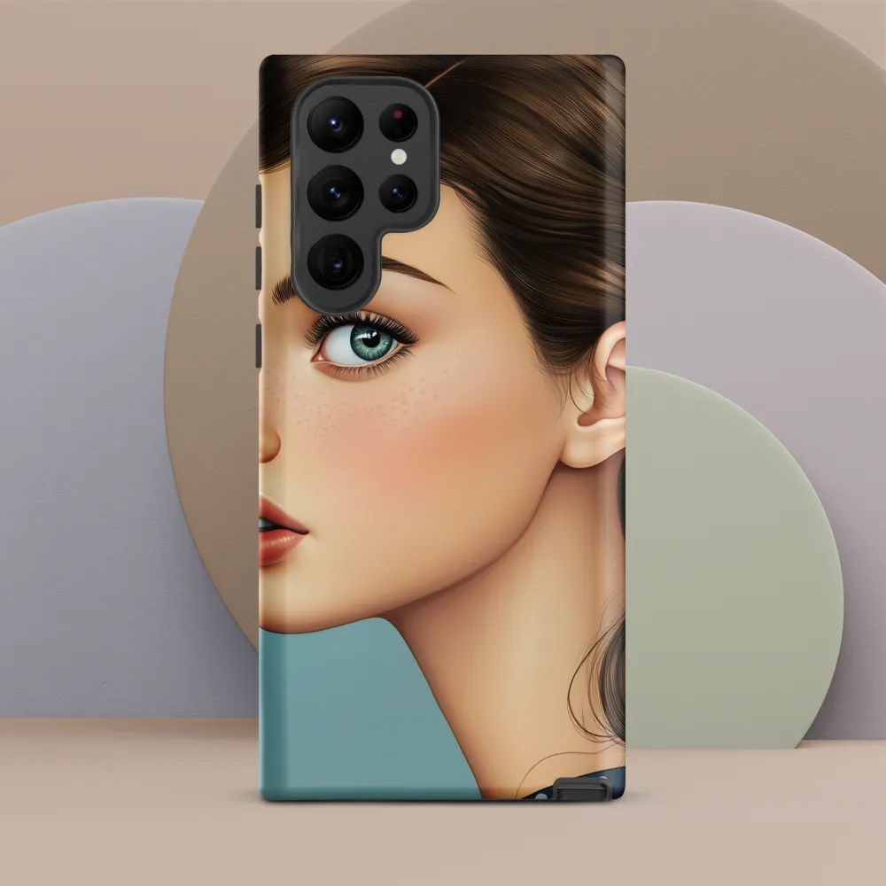 Captivating Gaze: A Modern Portrait