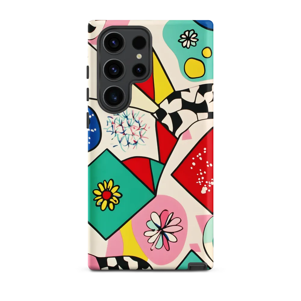 Joyful Geometry: A Playful Dance of Shapes and Colors