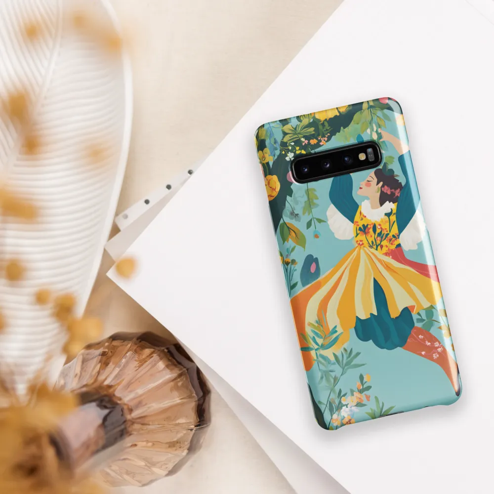 Dancing in Nature's Embrace | Phone Case |  S10 Plus | Snap Case | Glossy