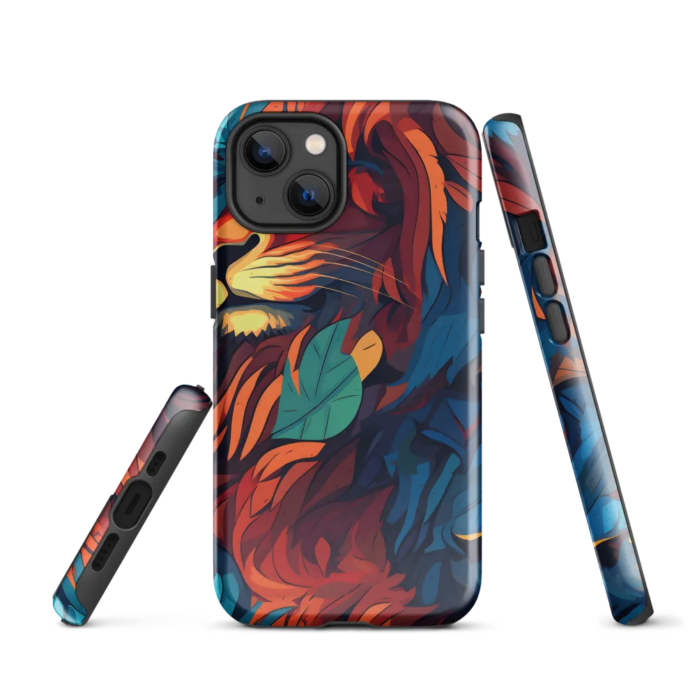 Harmony of Strength: The Lion and Nature