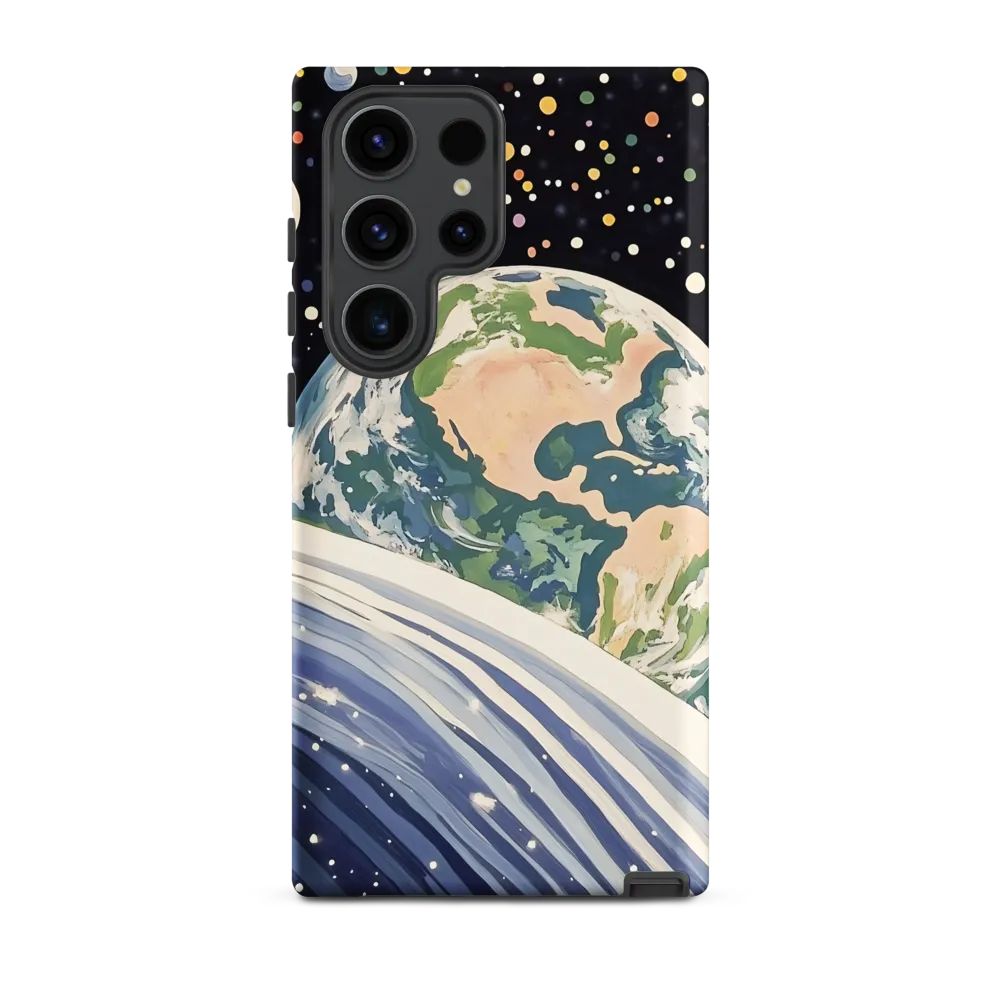Celestial View: A Surreal Journey Through Space