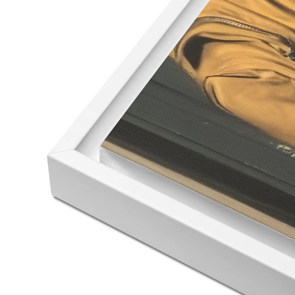 Silent Reflection | Canvas with White Frame | 24″×36″