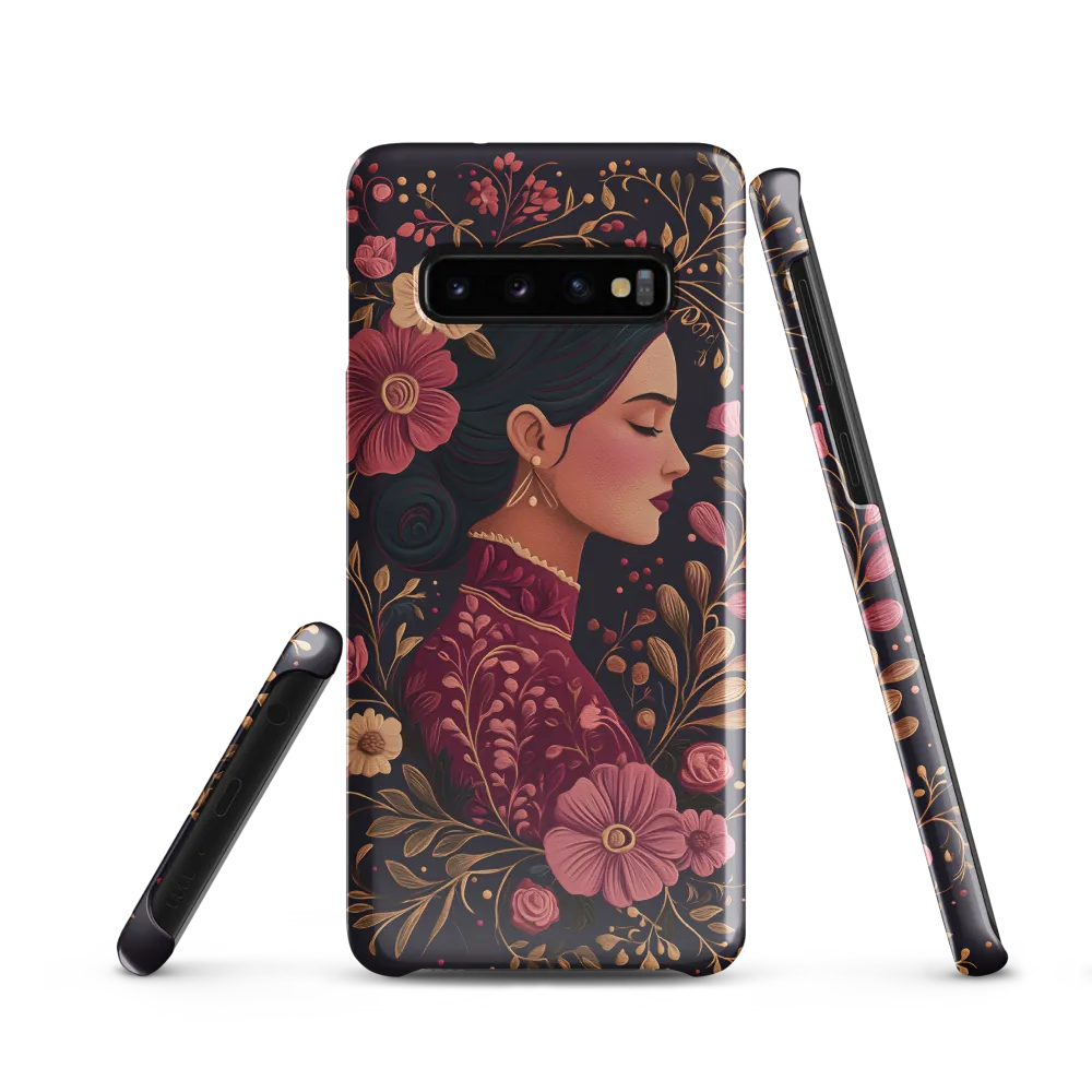Portrait of Serenity | Phone Case |  S10 | Snap Case | Glossy