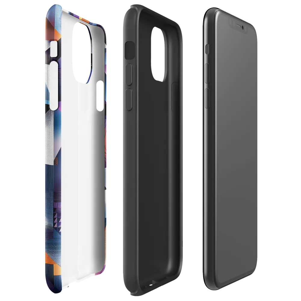 Geometric Symphony | Phone Case |  11 Pro Max | Tough Case | Glossy